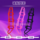 Металлическая насадка на пенис 3-х цветов photo 1