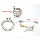 Мужской пояс верности с замком из нержавеющей стали cb6000s photo 1