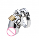 Мужской пояс верности с замком из нержавеющей стали photo 1