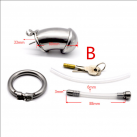 Мужской пояс верности с уретральным зондом photo 1