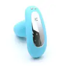 Вібропробка і масажер простати 2в1 KISTOY Gordon Blue з пультом ДК, гнучка ніжка photo 4