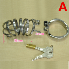 Пояс верности для мужчин. Нержавеющая сталь. С замком. photo 6