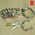 Пояс верности для мужчин. Нержавеющая сталь. С замком. photo 1