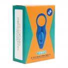 Перстень для пеніса. Силікон. З вібрацією та стимуляцією клітора. photo 1