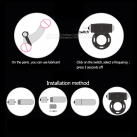 Перстень для пеніса. Силікон. З вібрацією та стимуляцією клітора. photo 4