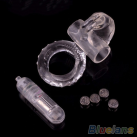 Кольцо для пениса. Силикон. С вибрацией и стимуляцией клитора. photo 1