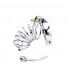 Мужской пояс верности с замком из нержавеющей стали photo 1