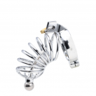 Мужской пояс верности с замком из нержавеющей стали photo 2