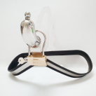 Мужской пояс верности из нержавеющей стали с замком  photo 1