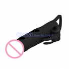 Силиконовый рукав на пенис вибрационный со стимулятором для клитора photo 5