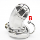 Мужской пояс верности из нержавеющей стали 219 photo 1