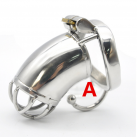 Мужской пояс верности из нержавеющей стали 219 photo 6