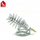 Мужской пояс верности из нержавеющей стали с замком Davidsource photo 3