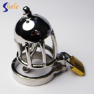 Мужской пояс верности из нержавеющей стали с замком photo 2