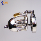 Мужской пояс верности из нержавеющей стали с замком photo 3