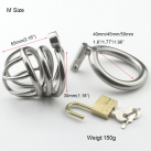 Пояс верности для мужчин. Нержавеющая сталь. С замком. photo 3