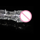 Багаторазова насадка на пеніс із вібрацією photo 3