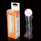 Багаторазова насадка на пеніс із вібрацією photo 4