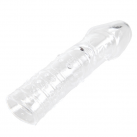 Силиконовая прозрачная насадка на пенис photo 4