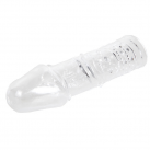 Силиконовая прозрачная насадка на пенис photo 3