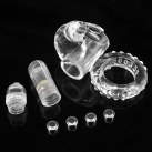 Перстень для пеніса. Силікон. З вібрацією та стимуляцією клітора. photo 1