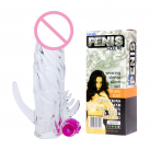 Насадка на пеніс BAILE з віброкулею photo 2