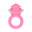 Перстень для пеніса. Силікон. З вібрацією та стимуляцією клітора. photo 1