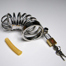 Мужской пояс целомудрия с замком photo 2