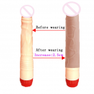 Силиконовая насадка на пенис, реалистичная photo 6