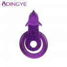 Перстень для пеніса. Силікон. З вібрацією.Кільце для пеніса. Силікон. З вібрацією та стимуляцією клі photo 2