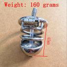 Пояс верности для мужчин. Нержавеющая сталь. С замком. С катетером для стимуляции уретры. photo 4