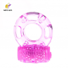 Перстень для пеніса. Силікон. З вібрацією та стимуляцією клітора. photo 2