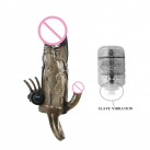 Насадка со стимулятором и вибропулей Brave Man photo 1