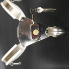 Пояс верности для мужчин. Нержавеющая сталь. С замком. photo 5