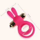 Двойное эрекционное кольцо с вибратором photo 1