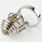 Пояс верности для мужчин. Нержавеющая сталь. С замком. С шипами. photo 5