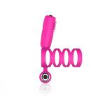 Насадка на пенис с вибропулей и клиторальным стимулятором photo 3