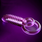 Кольцо для пениса. Силикон. С вибрацией и стимуляцией клитора. 8 режимов. photo 4