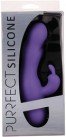 Вібратор PURRFECT SILICONE DUO VIBRATOR, фіолетовий photo 2