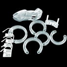 Пояс верности для мужчин. Нержавеющая сталь. С замком. photo 4