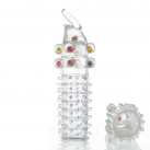 Прзрачная силиконовая насадка на пенис photo 2