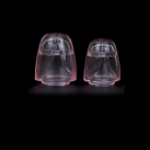 Силиконовая насадка на головку члена - 2 шт. photo 1