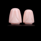 Силиконовая насадка на головку члена - 2 шт. photo 2