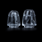 Силиконовая насадка на головку члена - 2 шт. photo 3