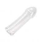 Силиконовая насадка для удлинения пениса photo 3