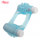 Эрекционное кольцо Cockring с двойной вибрацией photo 2