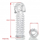 Многоразовая насадка на пенис Jugetes Eroticos Cockring photo 1