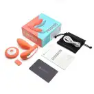 Вібропробка і масажер простати 2-в-1 KISTOY Gordon Orange з пультом ДК, гнучка ніжка photo 10