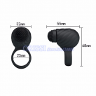 Эрекционное кольцо из силикона ORISSI с вращением photo 3