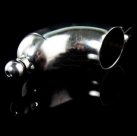 Металлическая насадка на пенис с уретральным катетером с замком photo 4